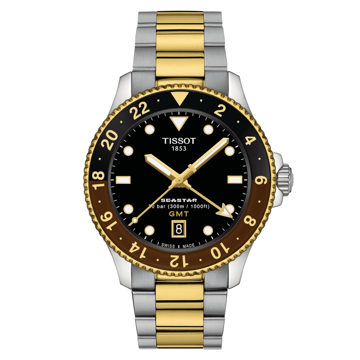 Tissot Seastar 1000 Quarz GMT Herrenuhr T120.852.22.051.00
