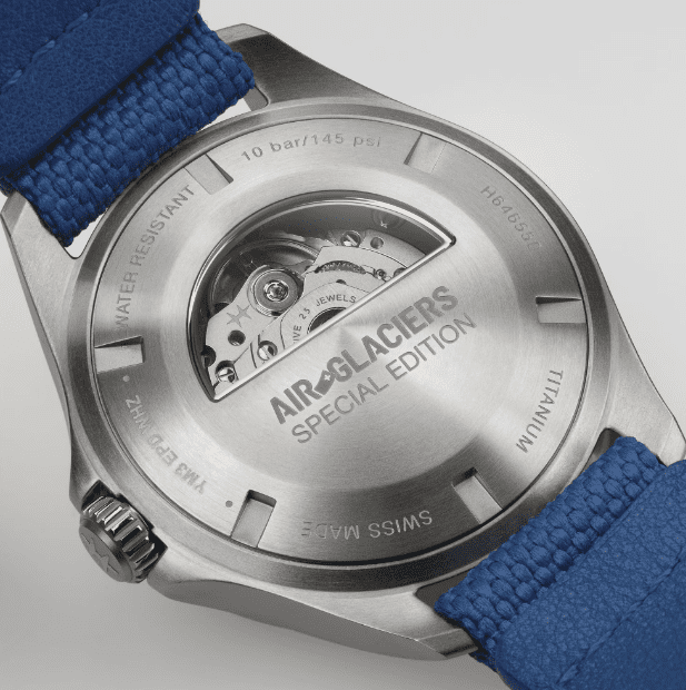 Hamilton Khaki Aviation Pilot Automatik - Air-Glaciers Edition Herrenuhr H64655941