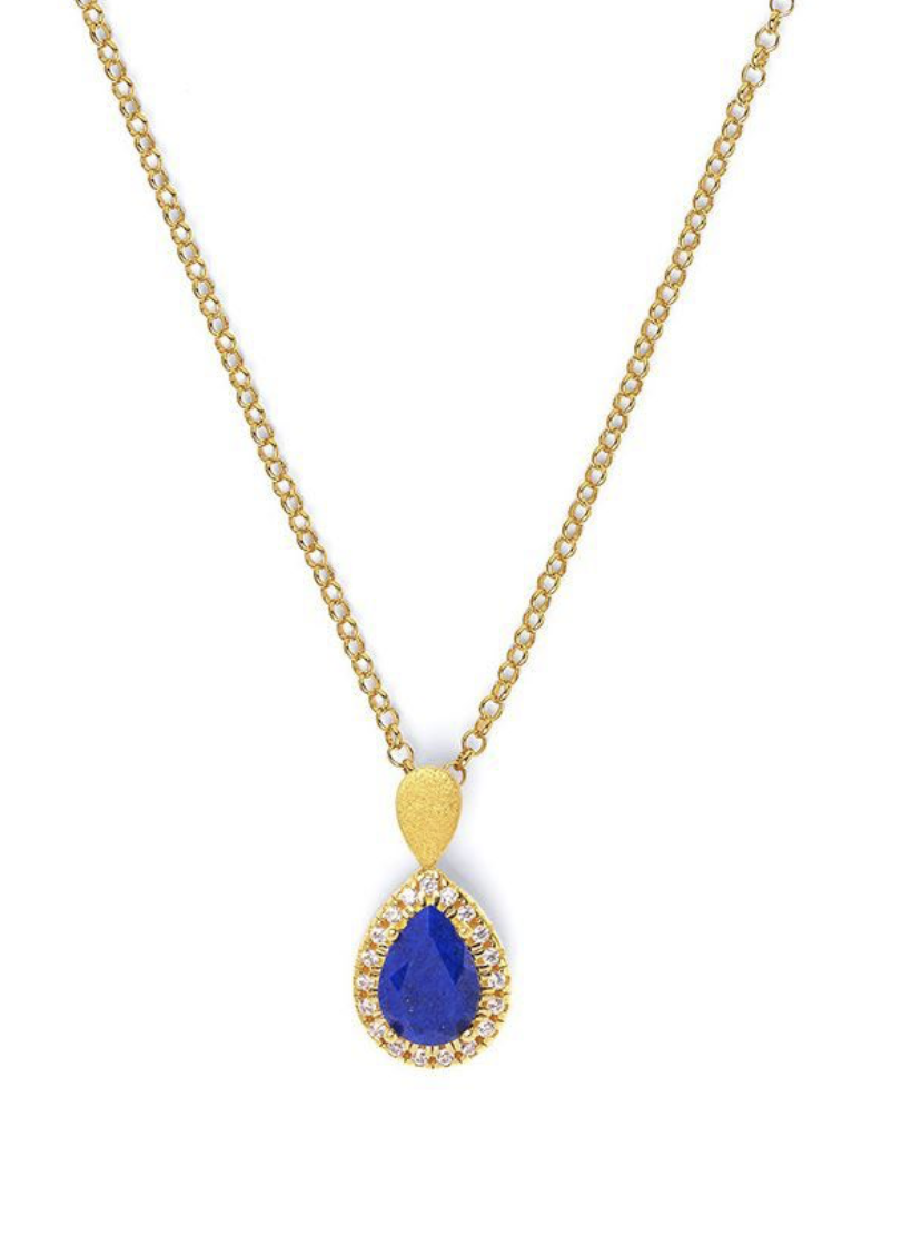 Bernd Wolf Anturnetta Kette Lapislazuli 45cm, 8610008236-V45