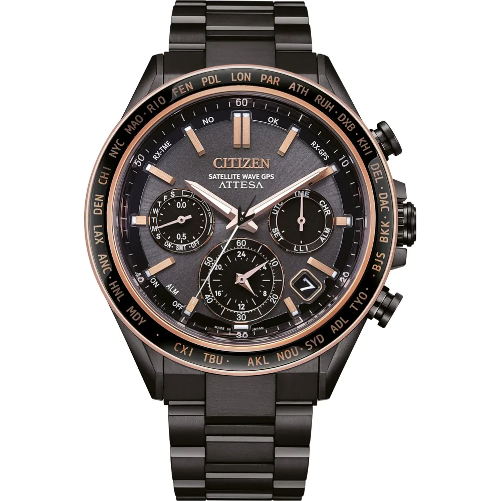Citizen Attesa Satellite Wave Herrenuhr CC4074-61W