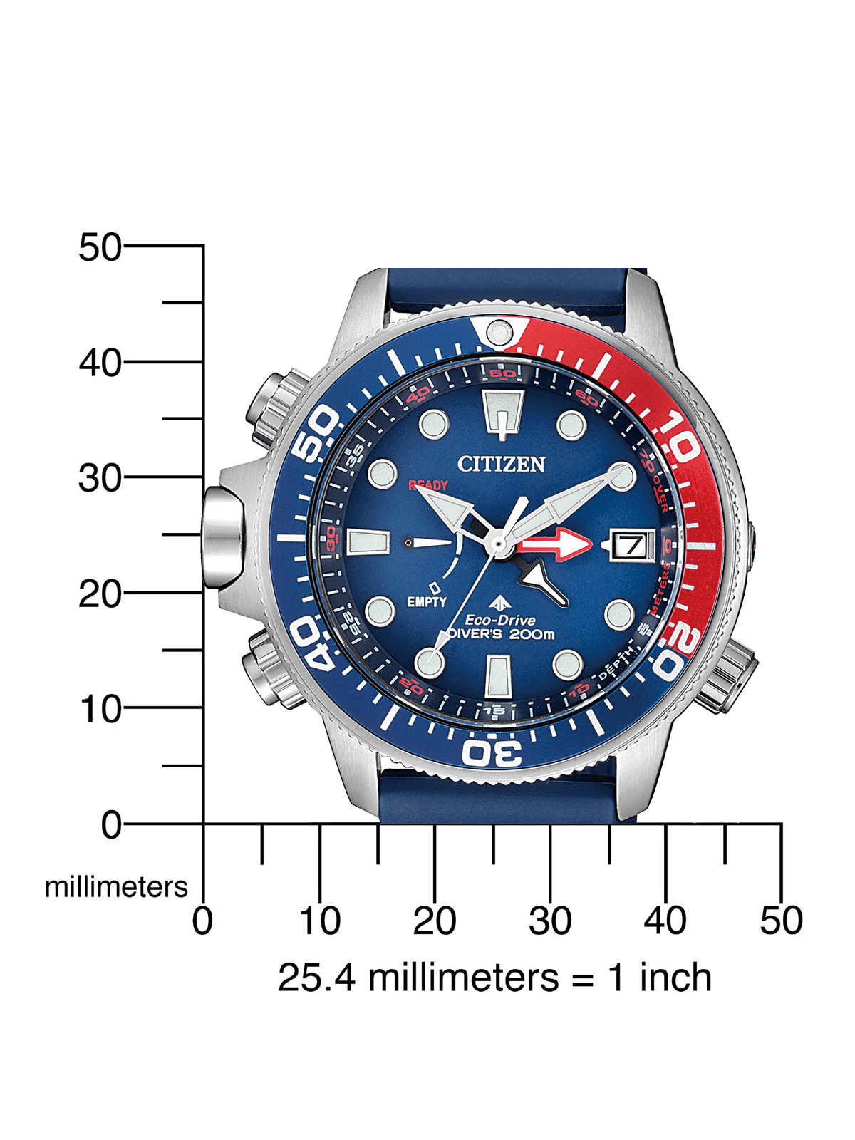 Citizen Herrenuhr Promaster Aqualand Diver Herrenuhr BN2038-01L