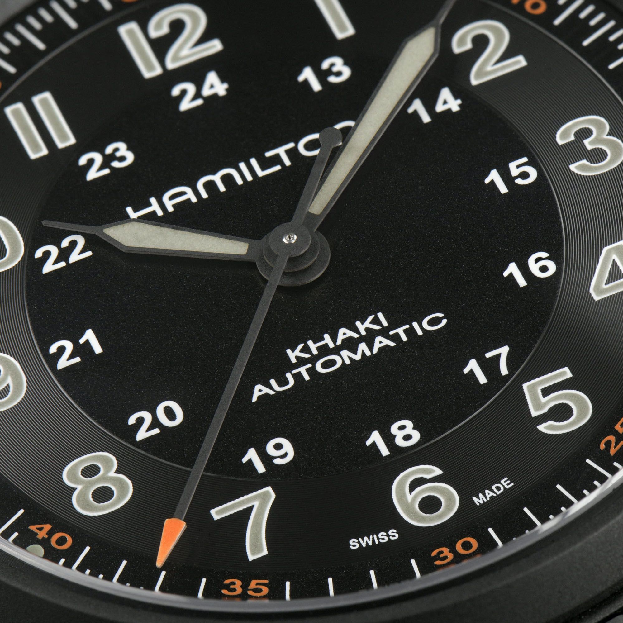 Hamilton Khaki Field Titanium Auto Herrenuhr H70665130