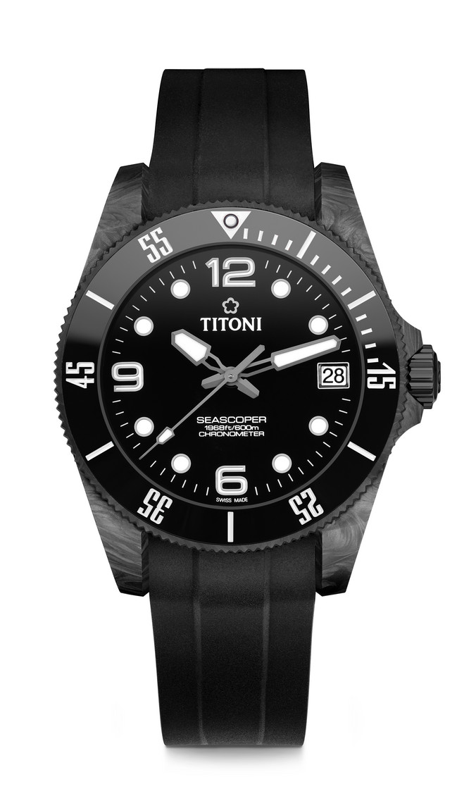 Titoni Seascoper 600 Herrenuhr 83600 C-BK-256