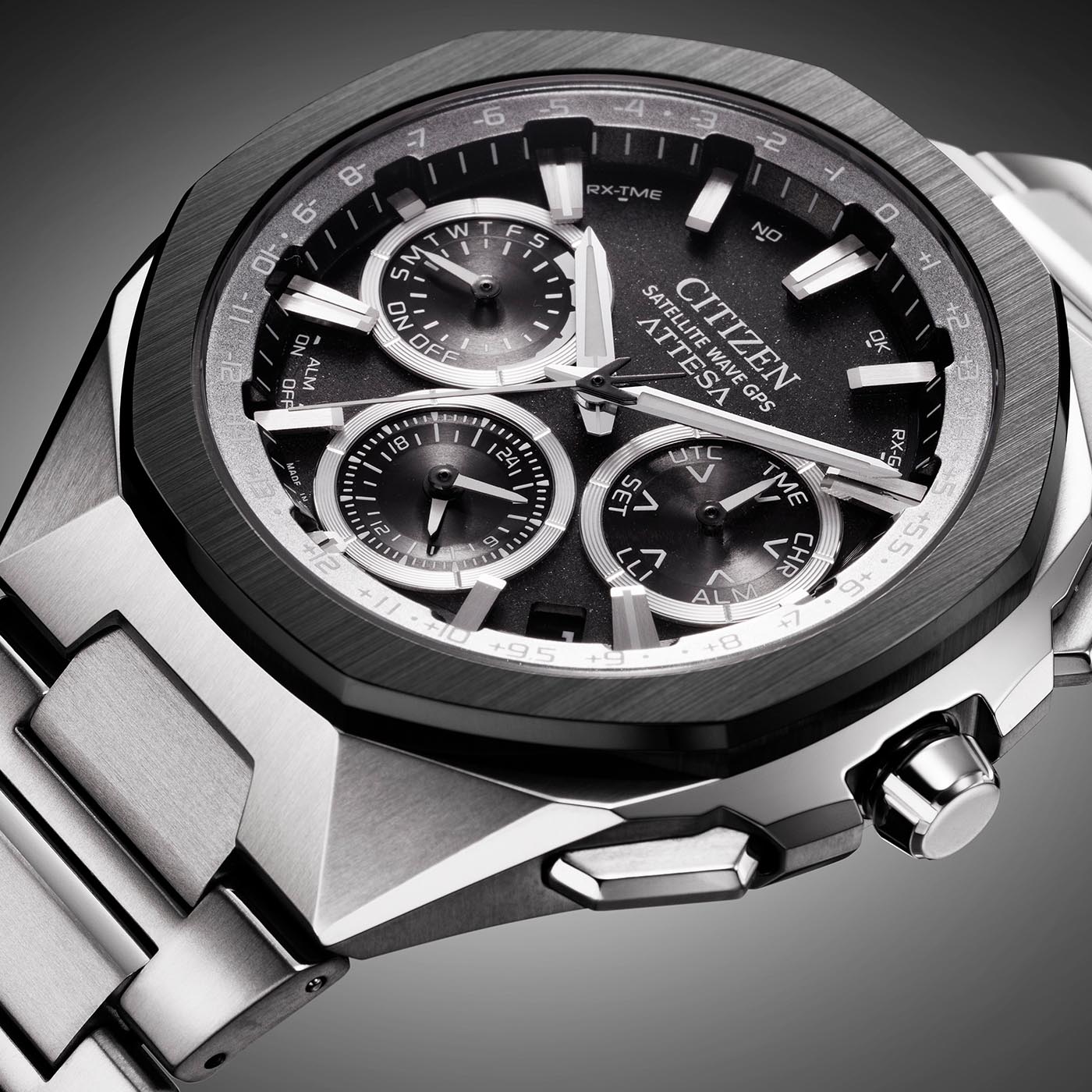 Citizen Attesa Satellite Wave GPS Herrenuhr CC4104-53E
