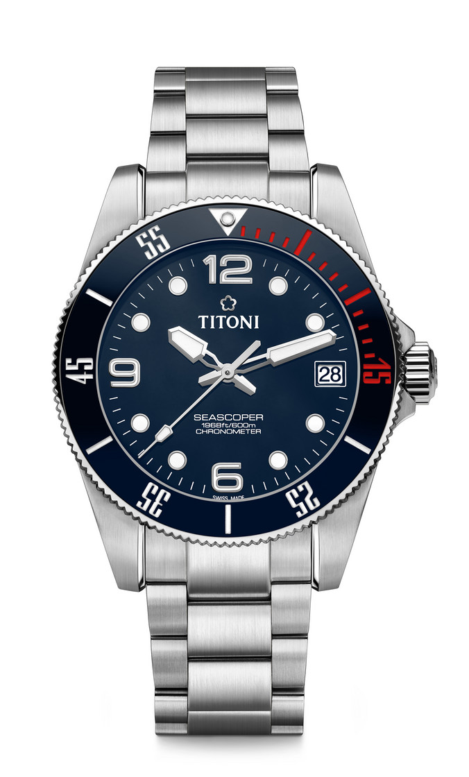 Titoni Seascoper 600 Herrenuhr 83600 S-BE-255