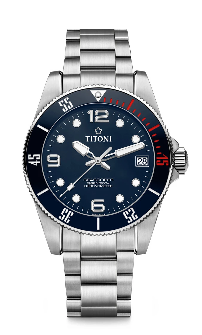 Titoni Seascoper 600 Herrenuhr 83600 S-BE-255