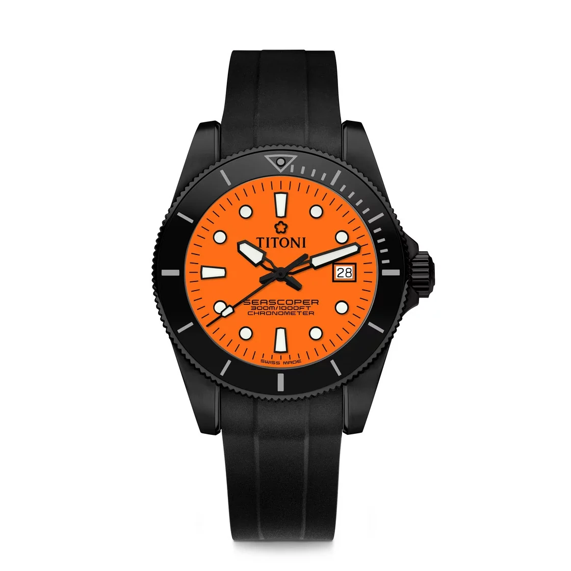 Titoni Seascoper 300 83300 B-BK-R-715 I Herrenuhr - Limited Edition