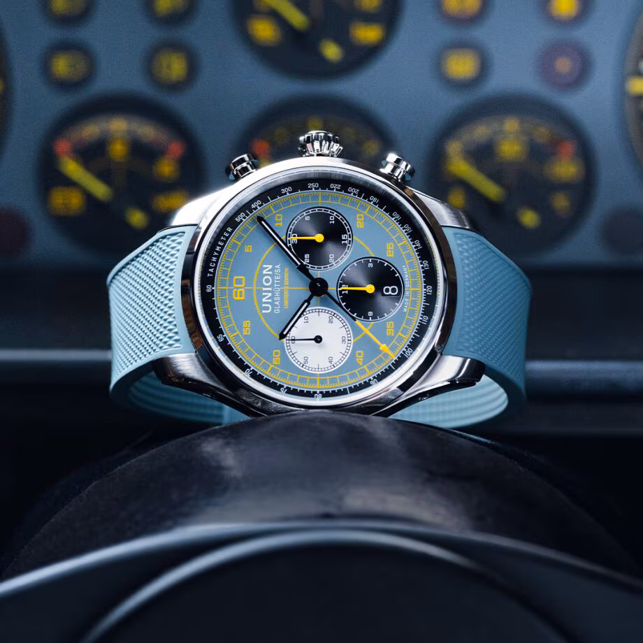 Union Glashütte Belisar Chronograph Speedster Limited Edition Herrenuhr D009.427.17.042.09