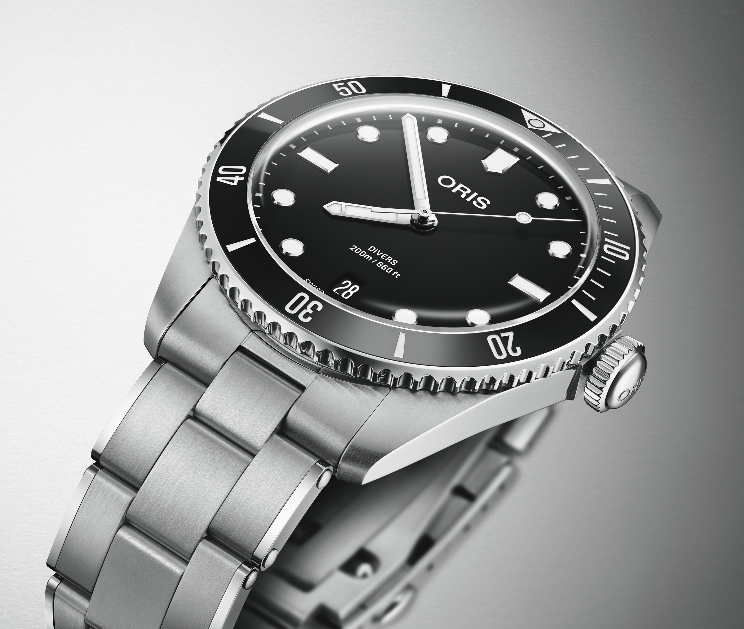 Oris Divers Date Automatik Herrenuhr inklusive Ersatzarmband, 01 733 7795 4054-Set