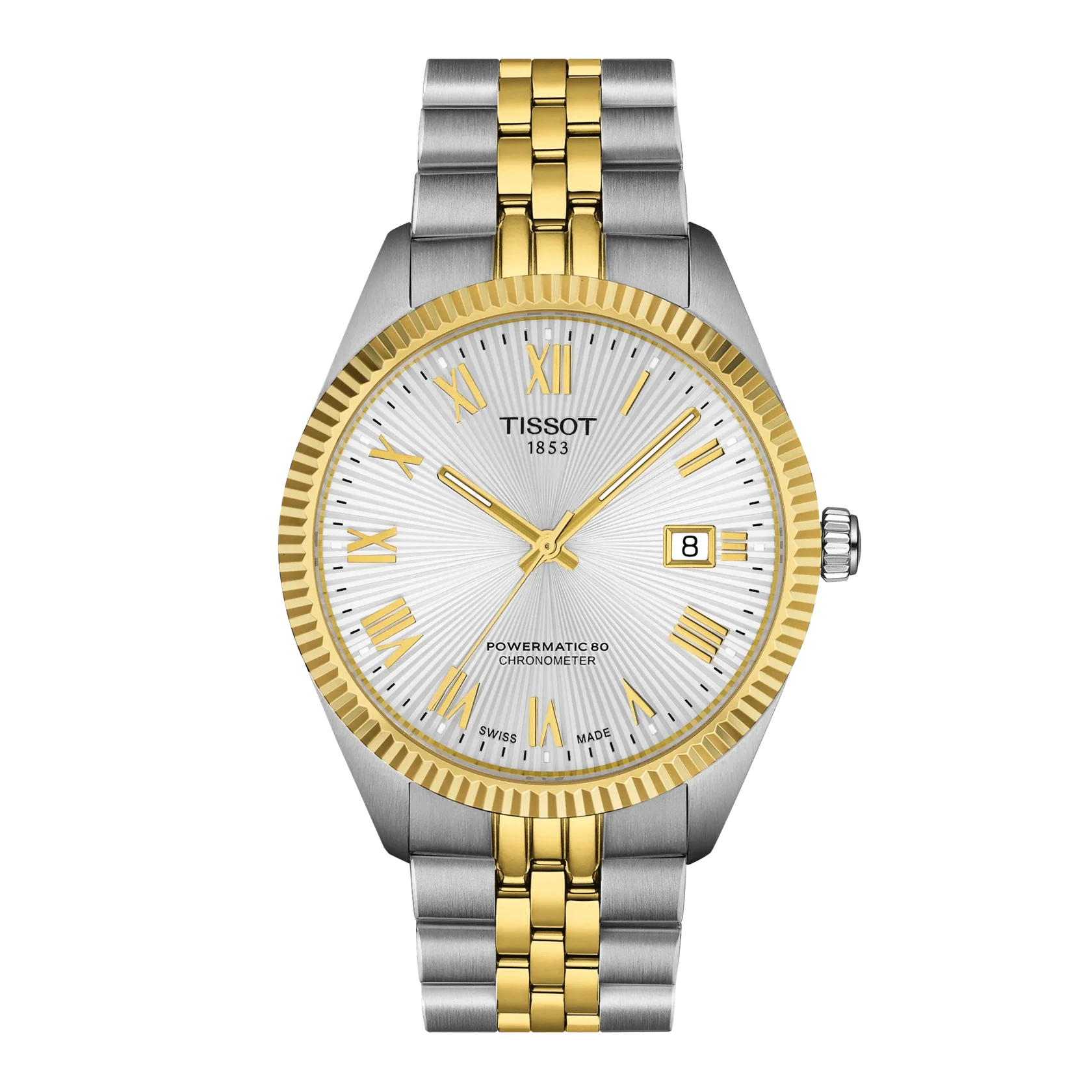 Tissot Ballade Powermatic 80 COSC 39mm Bicolor Herrenuhr T156.408.22.033.00