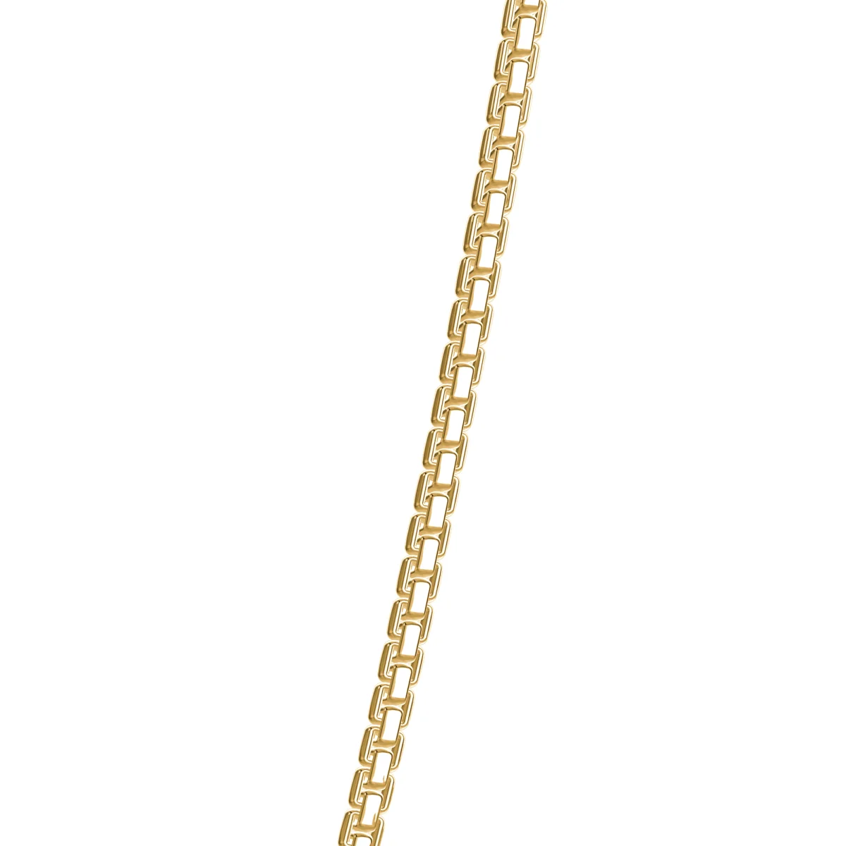 Seinerzeit Boxkette 1.3 vergoldet 70 cm, SZK-6960-013-70