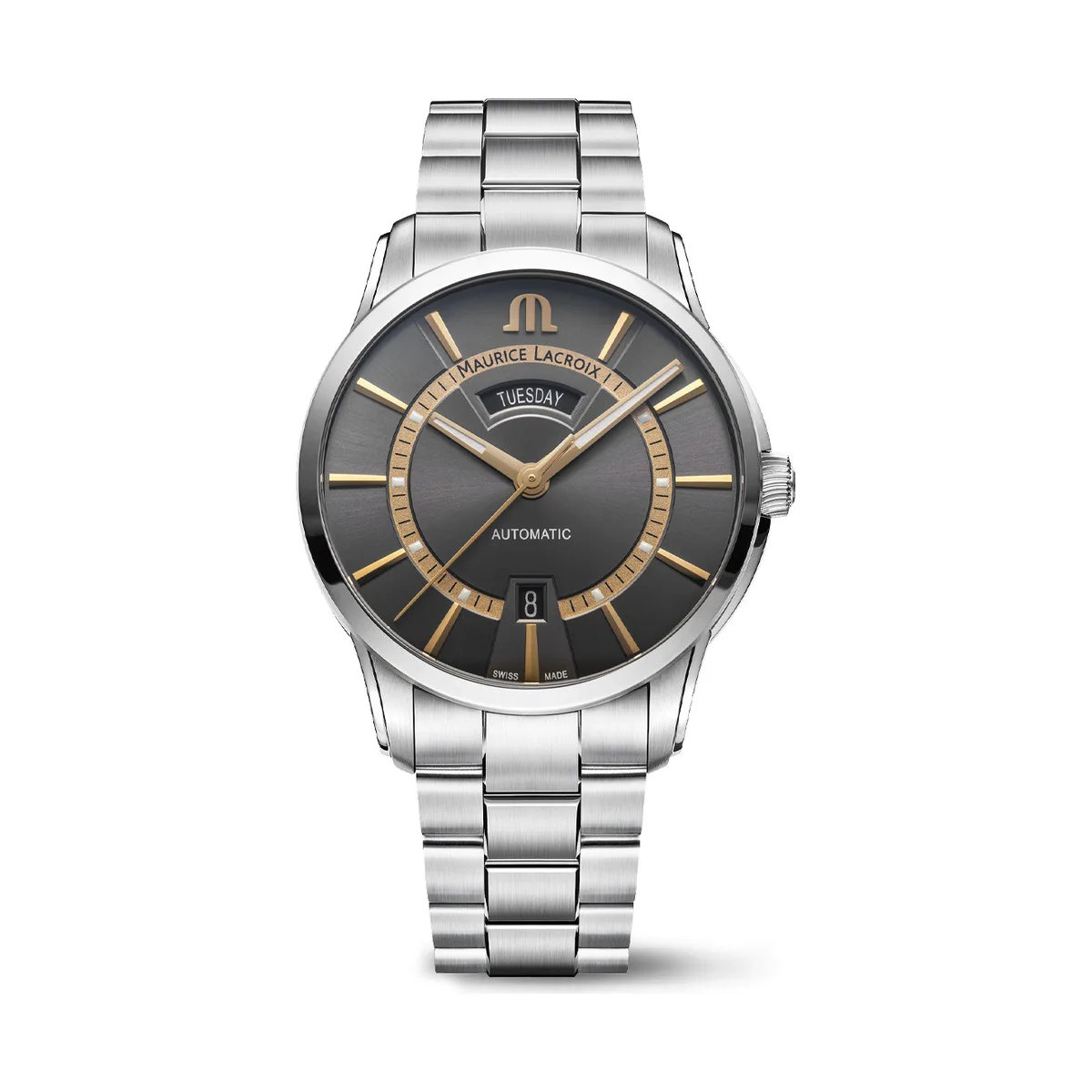 Maurice Lacroix Pontos Day Data Herrenuhr PT6358-SS002-333-1
