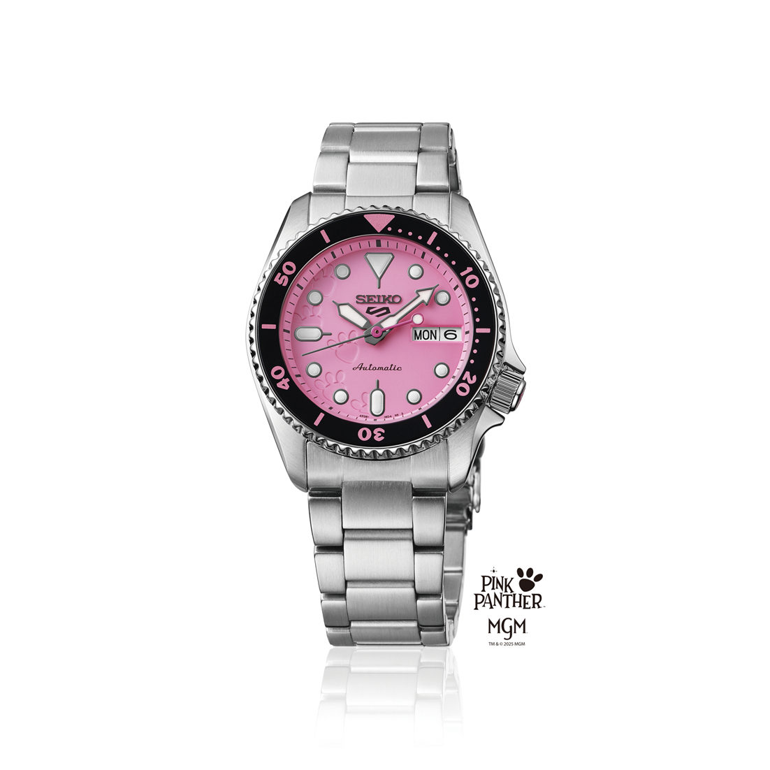 Seiko Seiko 5 Sports SKX Series Pink Panther Limited Edition Unisexuhr SRPM07K1