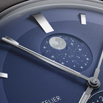 Oris Artelier Complication 39.50 mm Edelstahl Blau Herrenuhr 01 782 7811 4055-07 8 20 20