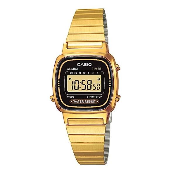 Casio Collection Damenuhr LA670WEGD-1EF