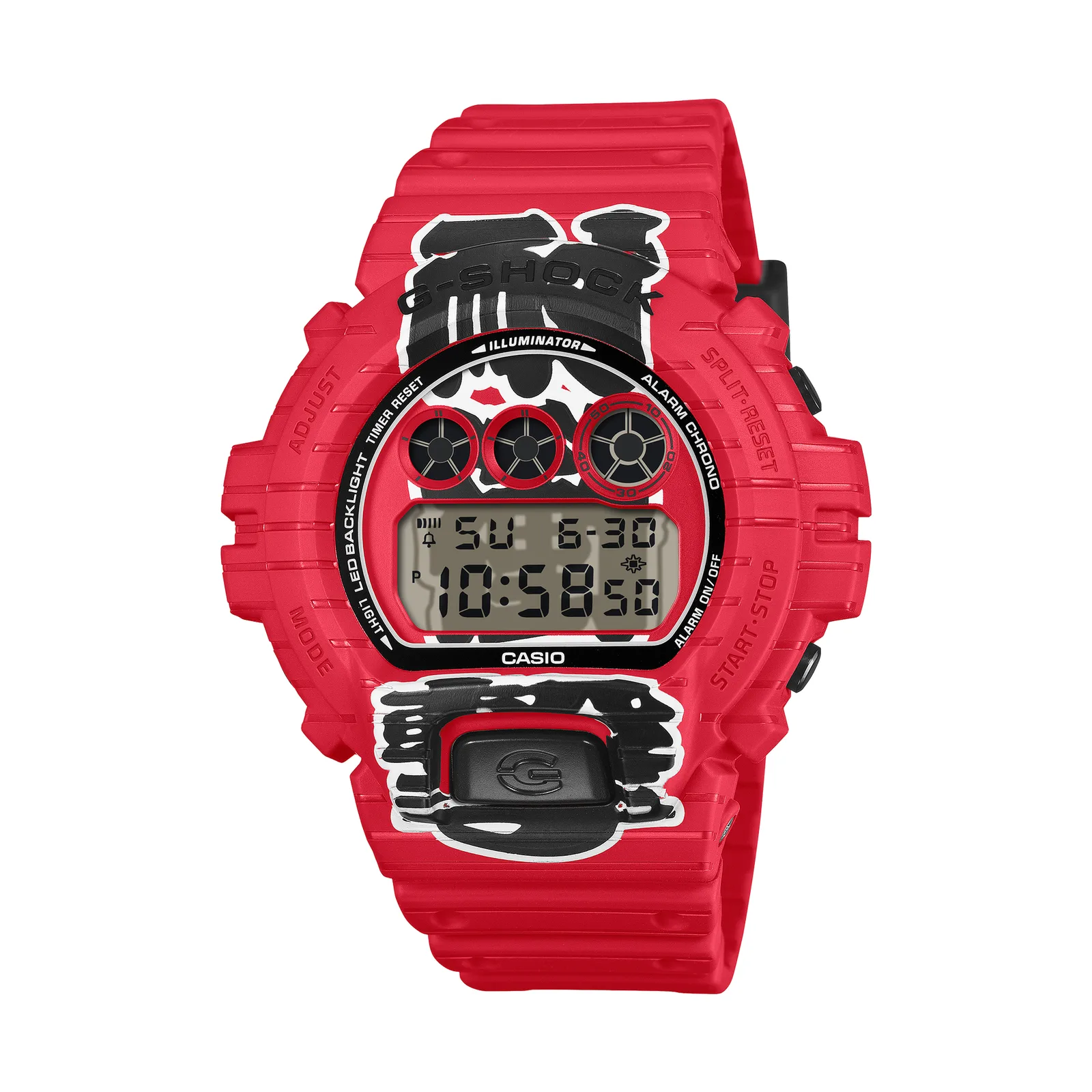 G-Shock DIGITAL SERIE 6900 AKA CHOCHIN Herrenuhr DW-6900AKA-4ER