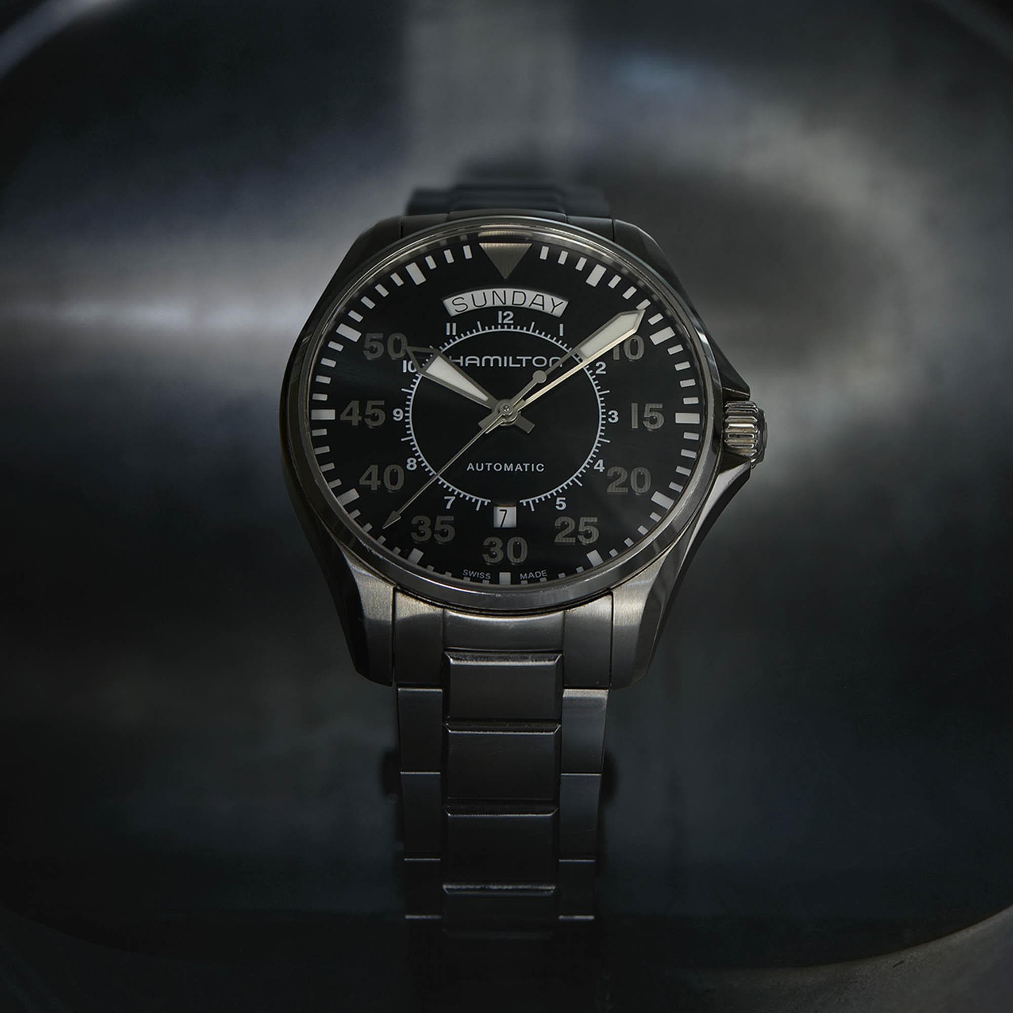 Hamilton Khaki Pilot Day Date Automatik H64615135 Herrenuhr