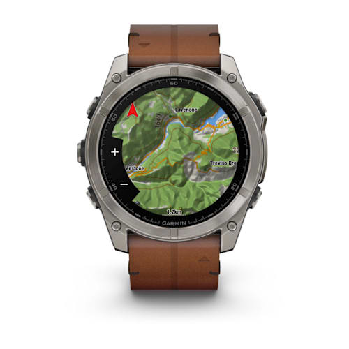 Garmin fēnix® 8 - 51 mm AMOLED Sapphire Graphit/Carbongrau Titan inklusive Ersatzarmband 010-02905-40