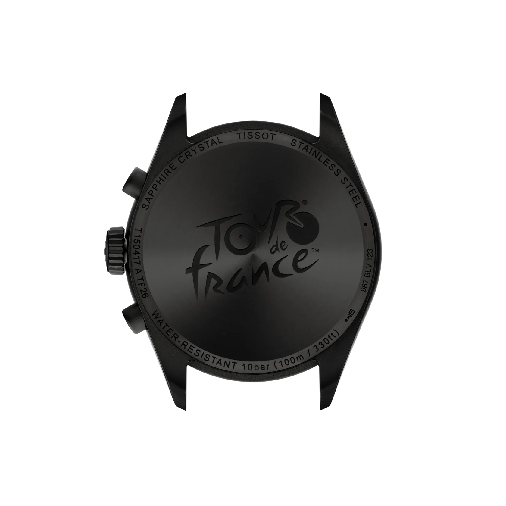 Tissot PR 100 Tour de France 2026 40mm, Schweizer Quarzwerk, Edelstahlgehäuse, Schwarz Herrenuhr T150.417.37.057.00