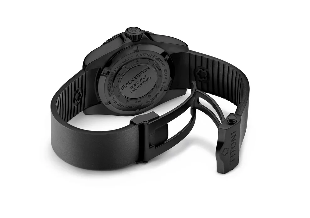 Titoni Seascoper 300 83300 B-BK-R-716 I Herrenuhr - Limited Edition