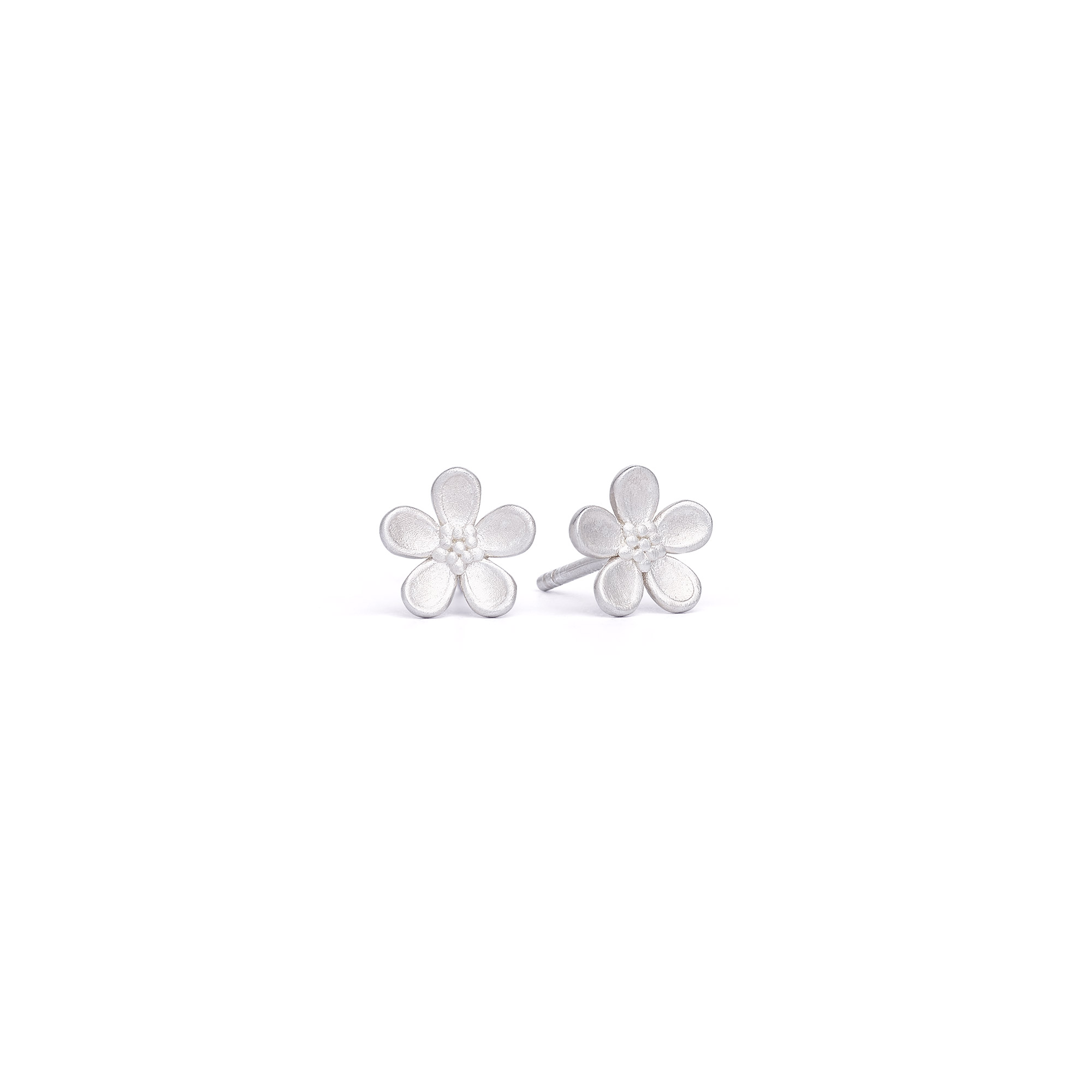 Bernd Wolf Stecker Marso Designlinie Flowertimes, Silber, Sterlingsilber 925