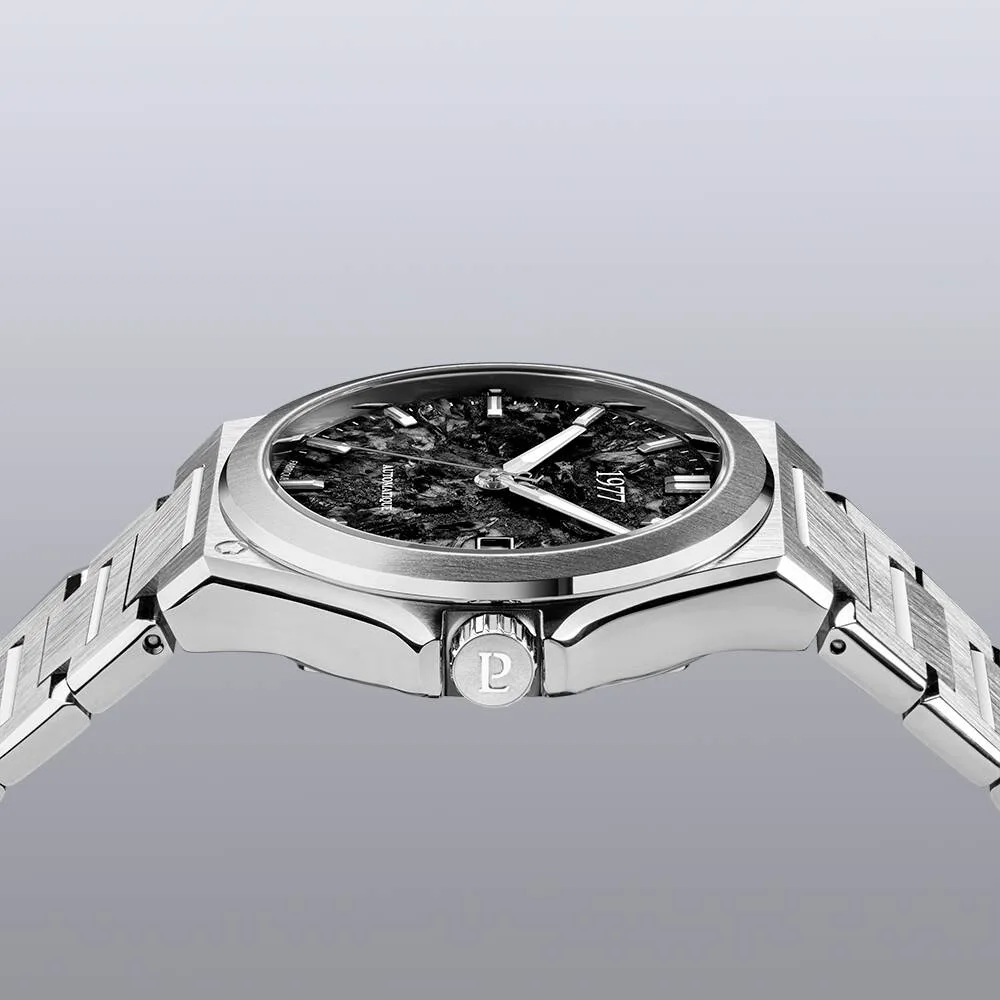 1977 Arsène Carbone Forgé Limited Edition Automatik 41 mm Edelstahlband 904L Herrenuhr 1977P22131
