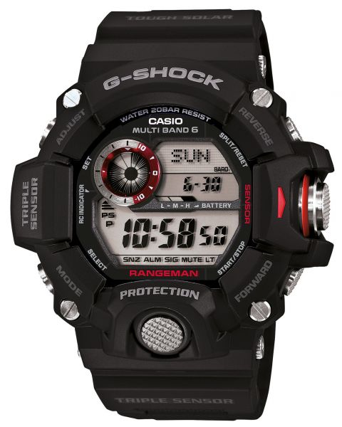 Casio G-Shock Rangeman GW-9400-1ER Solar Herrenuhr