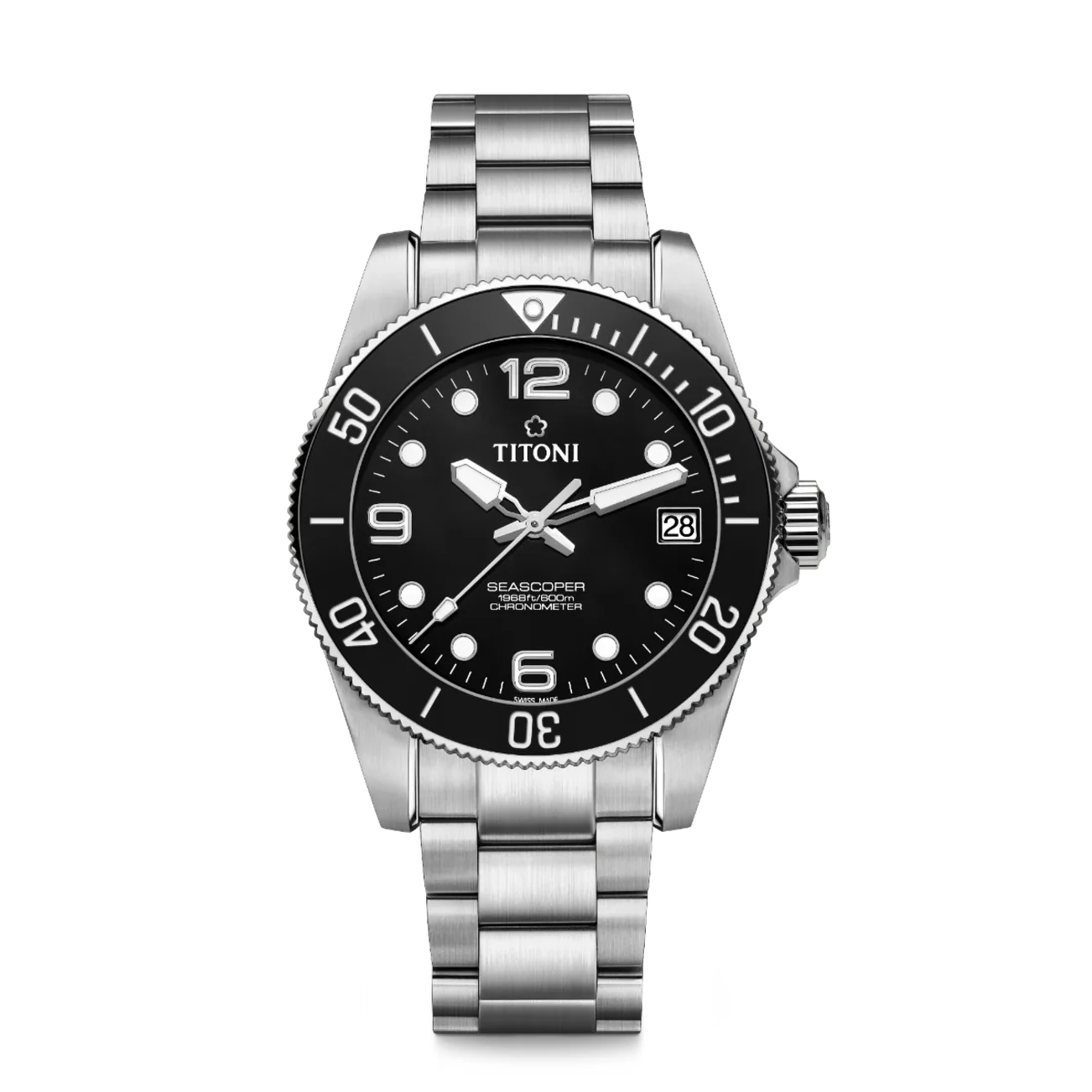 Titoni SEASCOPER CHRONOMETER 42MM Herrenuhr 83601 S-BK-256