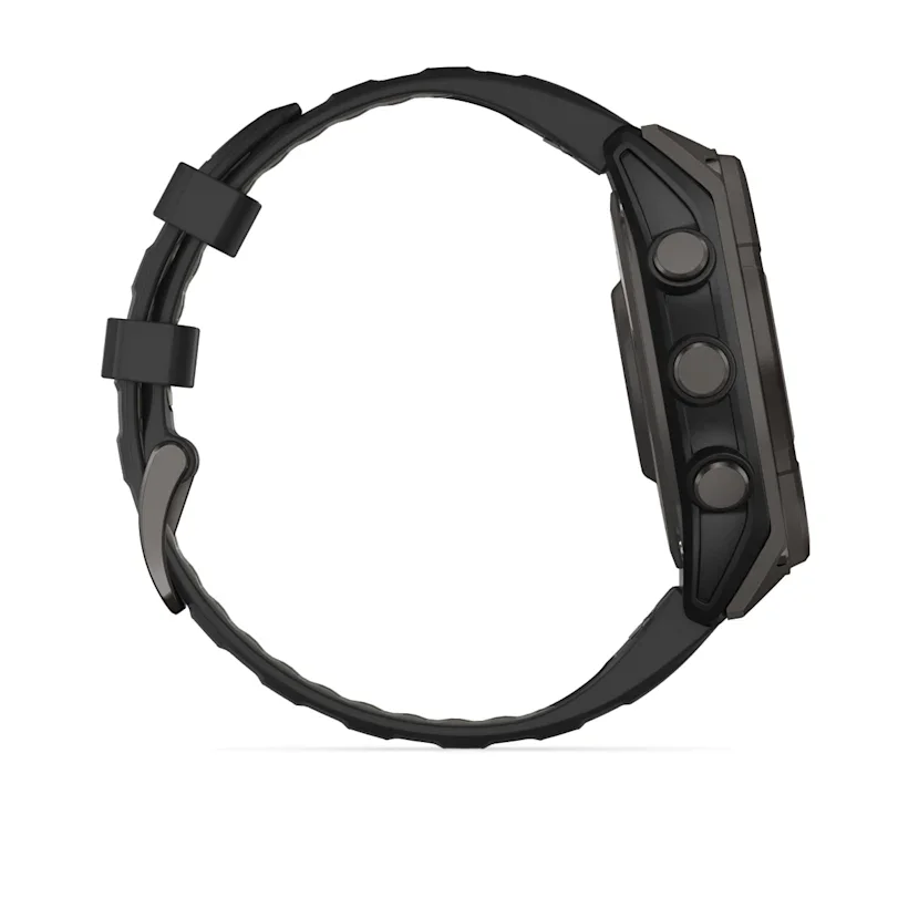 Garmin fēnix® 8 - 47 mm Solar Sapphire Graphit/Carbongrau Titan DLC 010-02906-11
