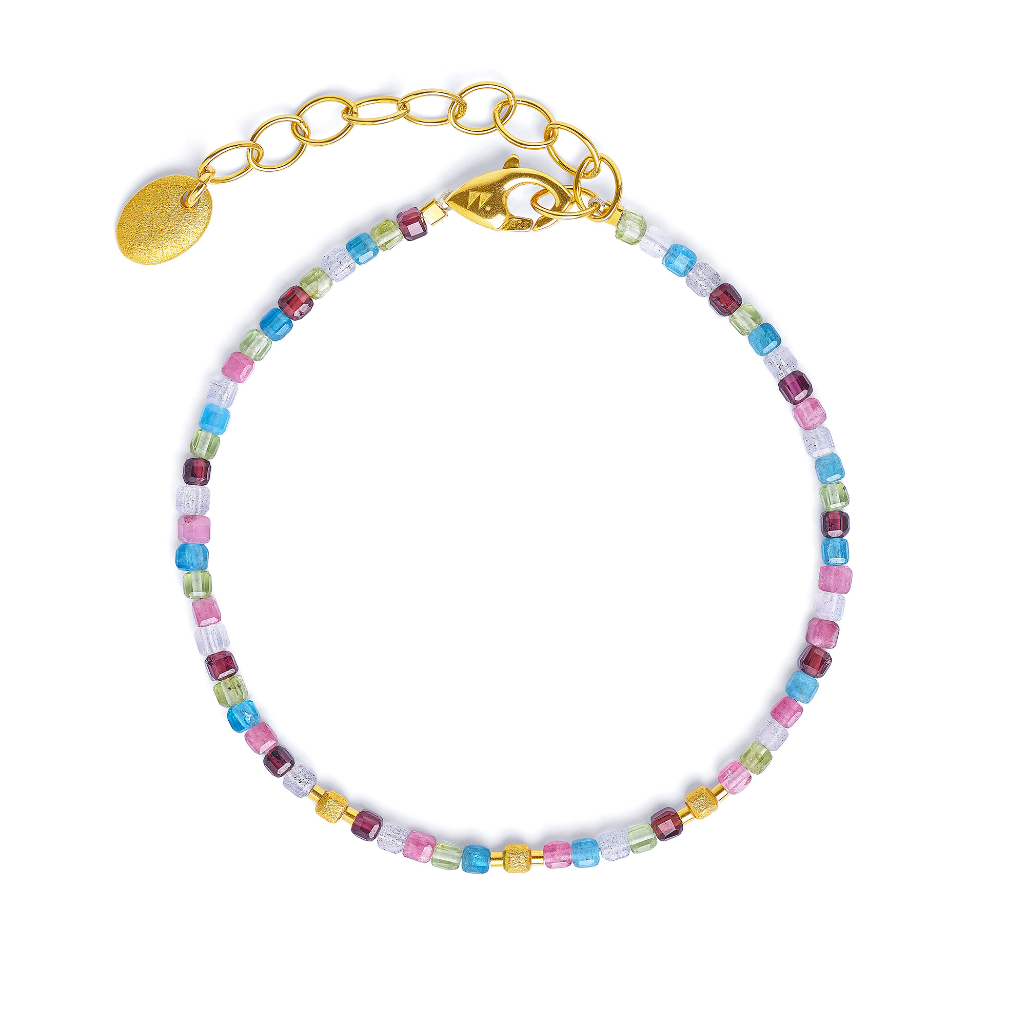 Bernd Wolf Armband Cusevi Designlinie Cubes Armband Multicolor