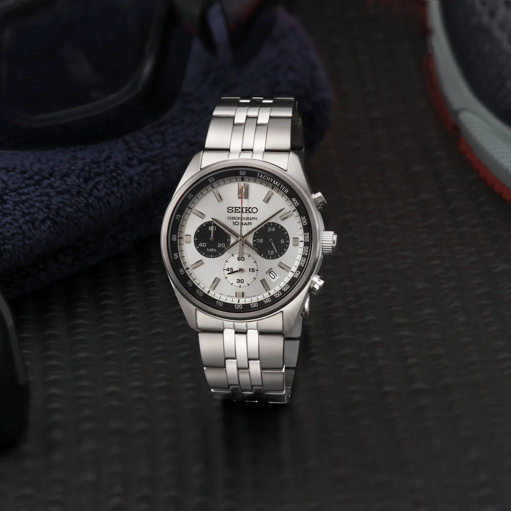 Seiko Classique 3 Zeiger Quarz Herrenuhr SSB425P1