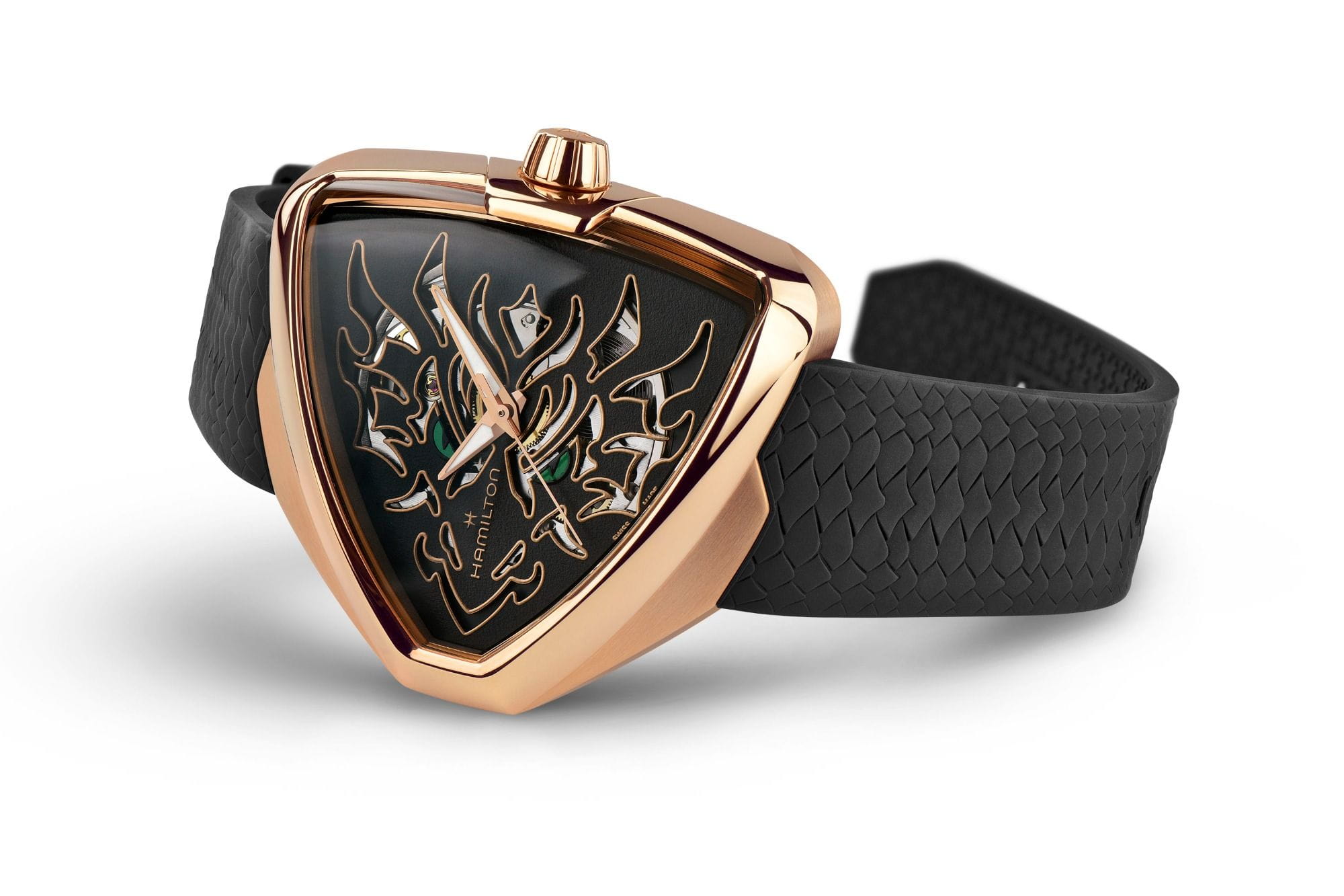 Hamilton Ventura Elvis80 Skeleton Automatik Herrenuhr H24525332