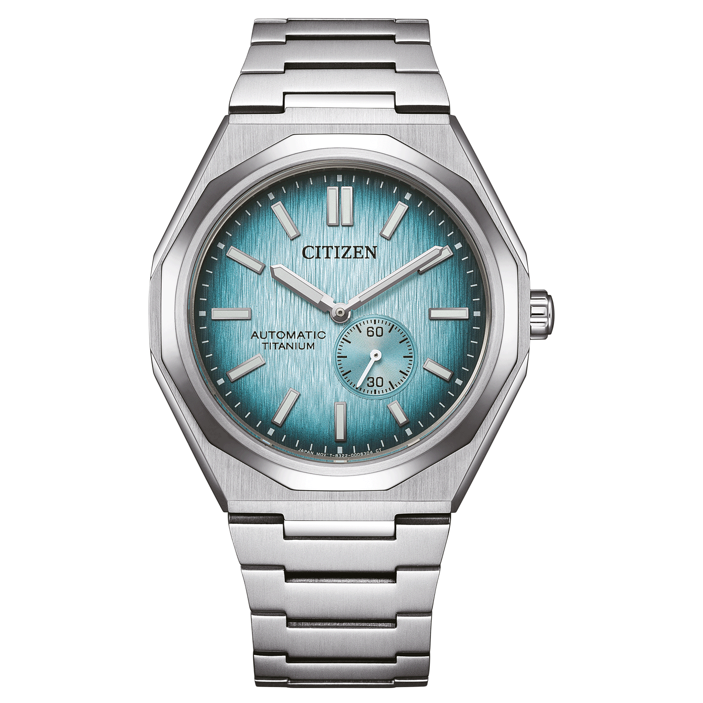 Citizen Super Titanium Zenshin 60 blau Herrenuhr NK5020-58L