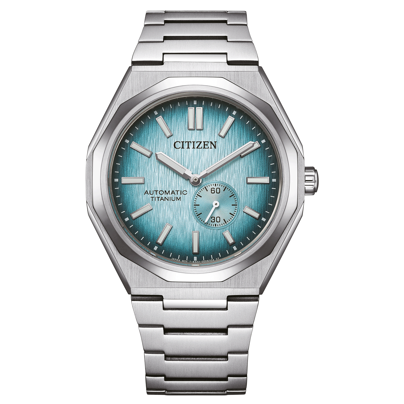 Citizen Super Titanium Zenshin 60 blau Herrenuhr NK5020-58L