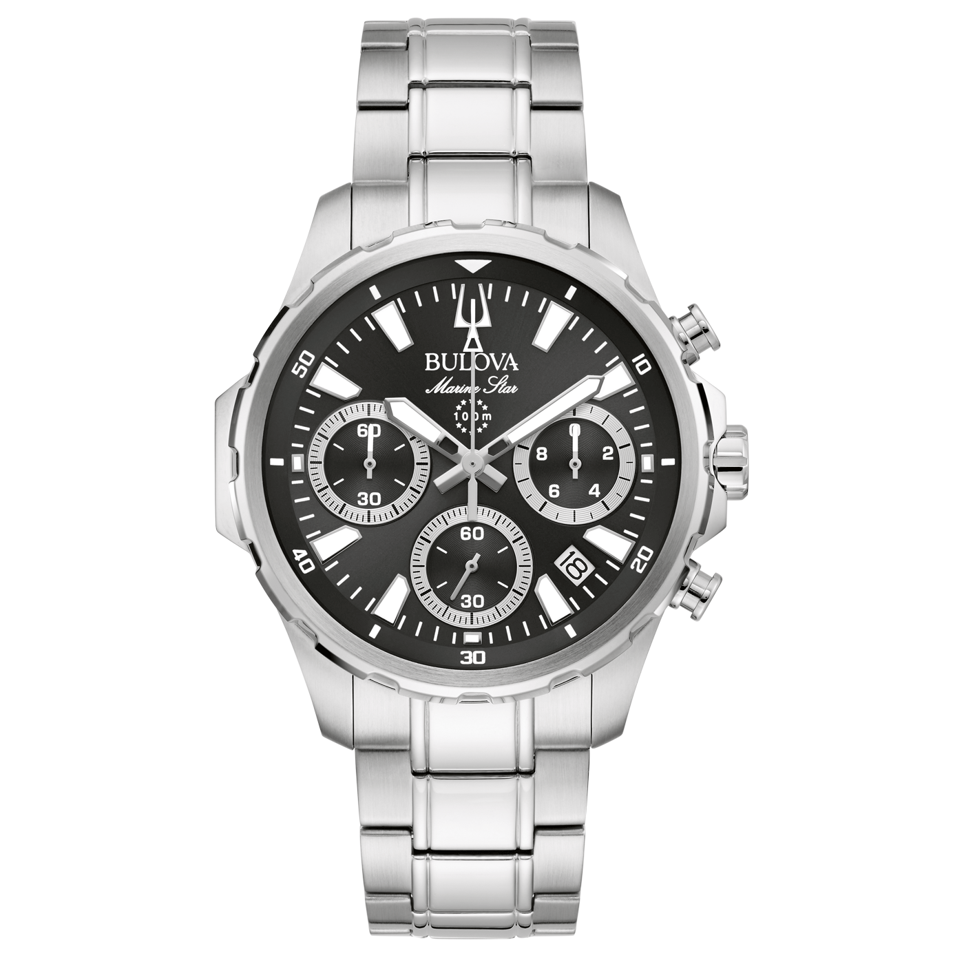 Bulova Marine Star Chronograph Herrenuhr 96B467