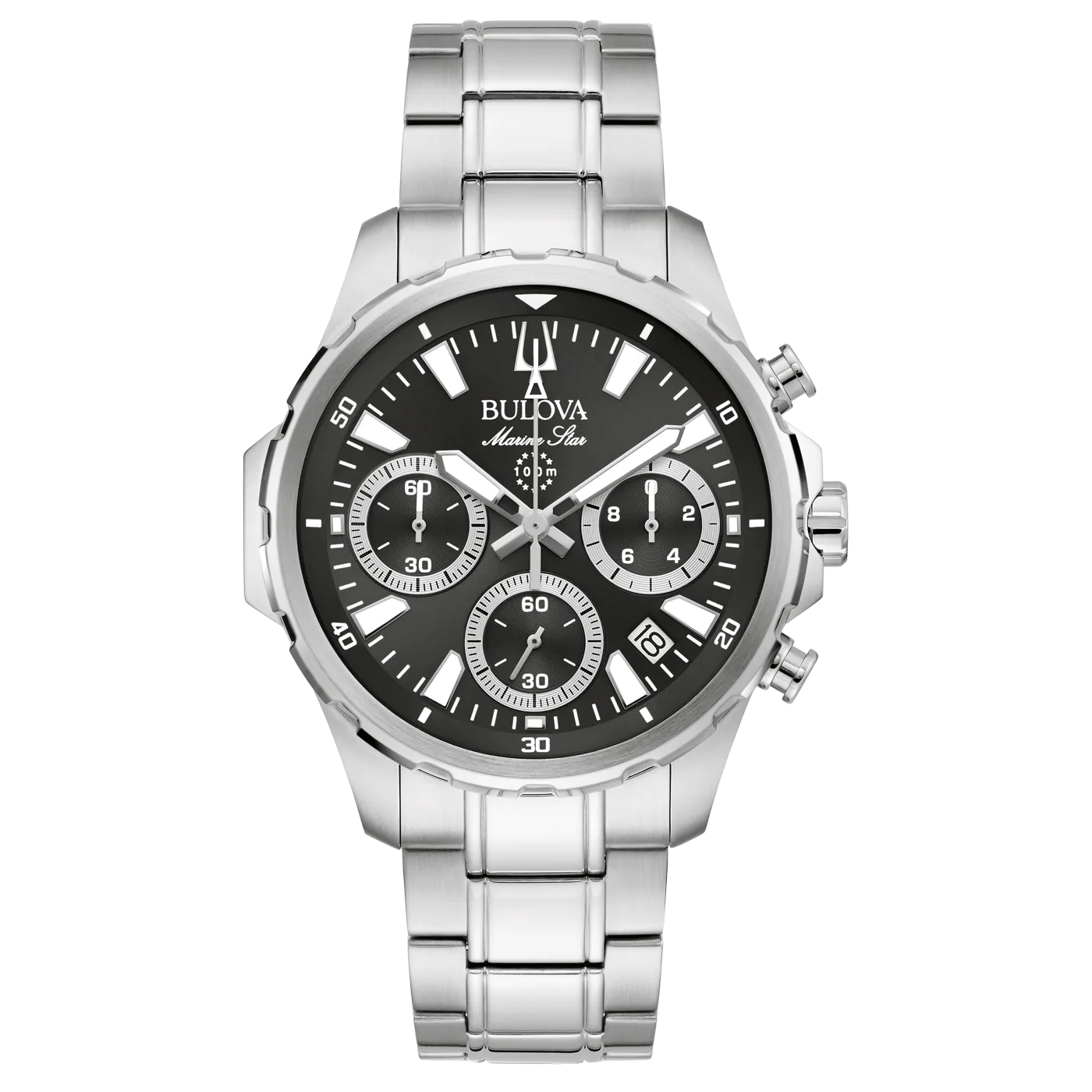 Bulova Marine Star Chronograph Herrenuhr 96B467