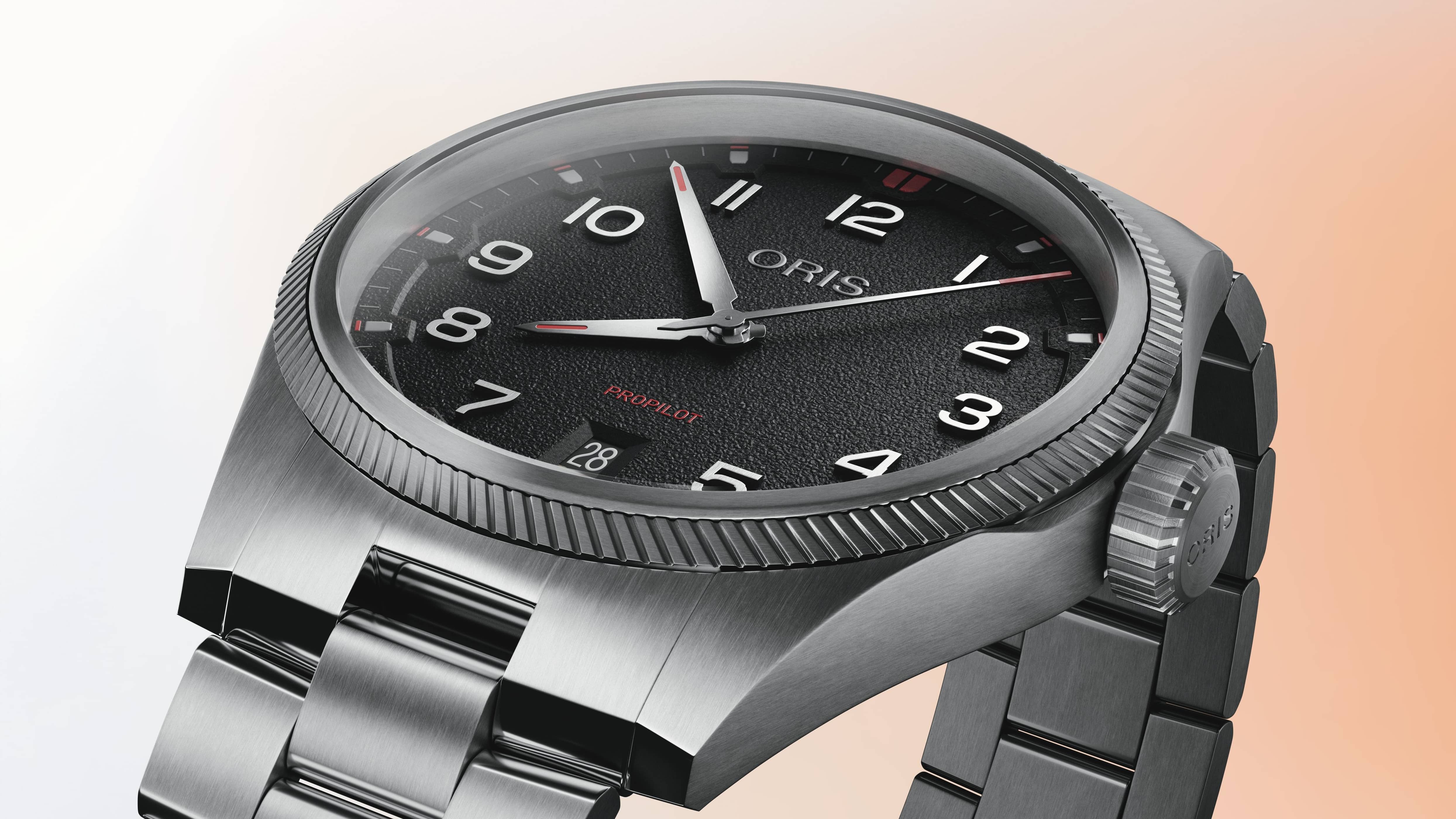Oris ProPilot Date Herrenuhr 01 733 7805 4164-07 8 20 04LC