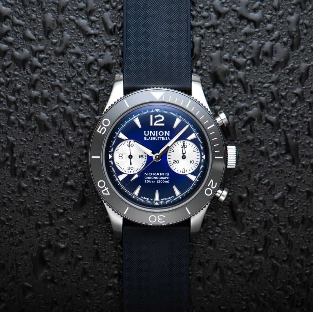 Union Glashütte Noramis Chronograph Sport Herrenuhr D012.927.17.047.00