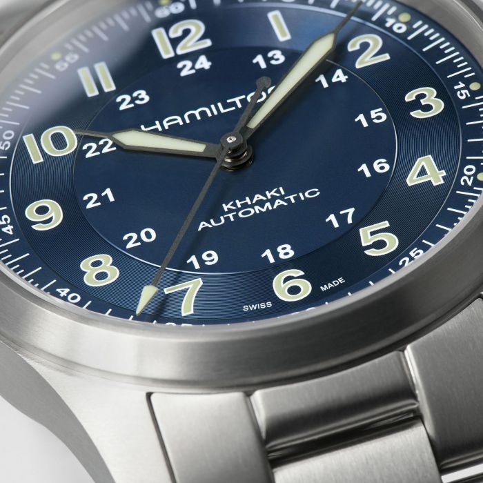 Hamilton Khaki Titanium Automatik H70205140 Herrenuhr