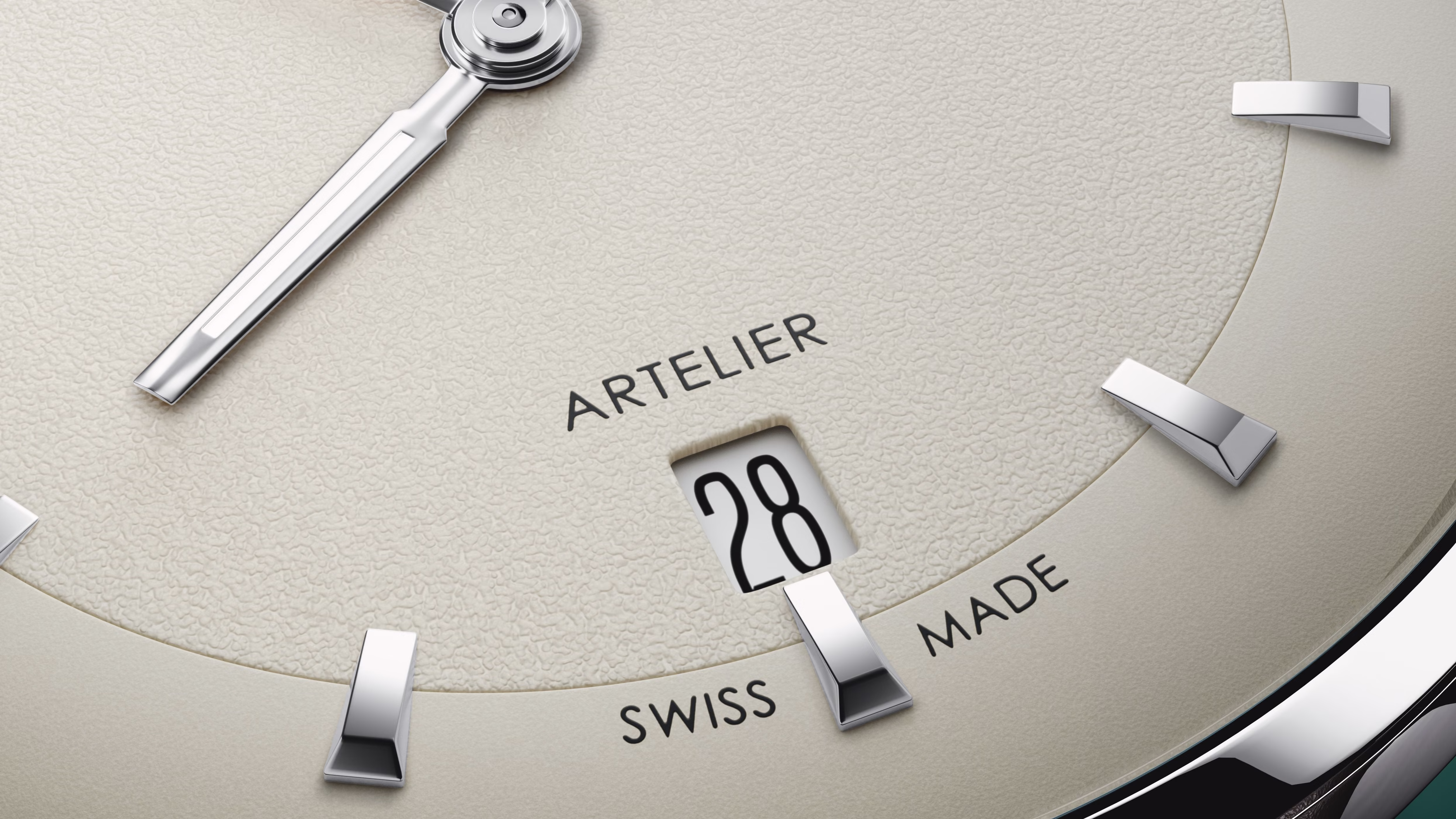 Oris Artelier Date 38mm Automatik Lederband Weiß Herrenuhr 01 733 7810 4051-07 6 20 17FC