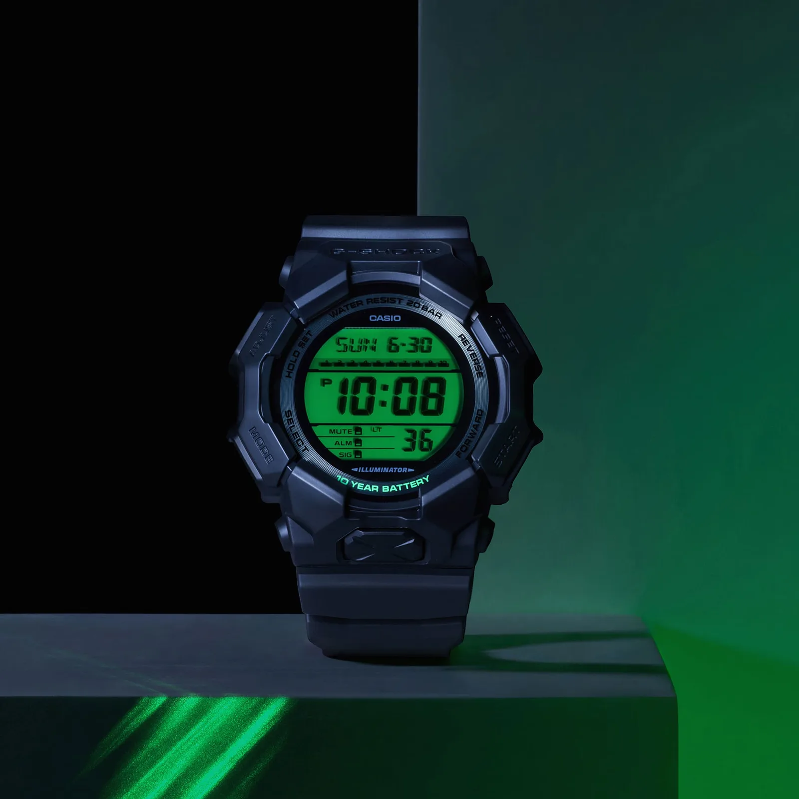 G-Shock DIGITAL SERIE GD-010 Herrenuhr GD-010BEG-1ER