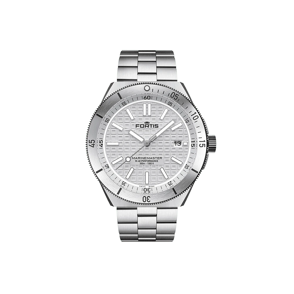 Fortis Marinemaster M-40 Snow White Herrenuhr F8120010