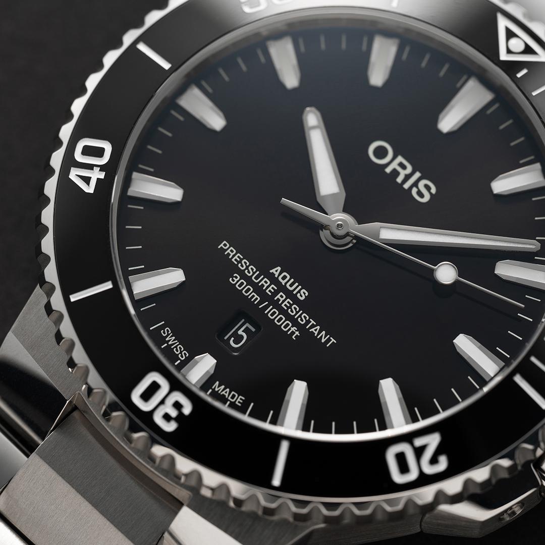 Oris Aquis Date Automatik Herrenuhr , 01 733 7789 4154-07 8 23 04PEB