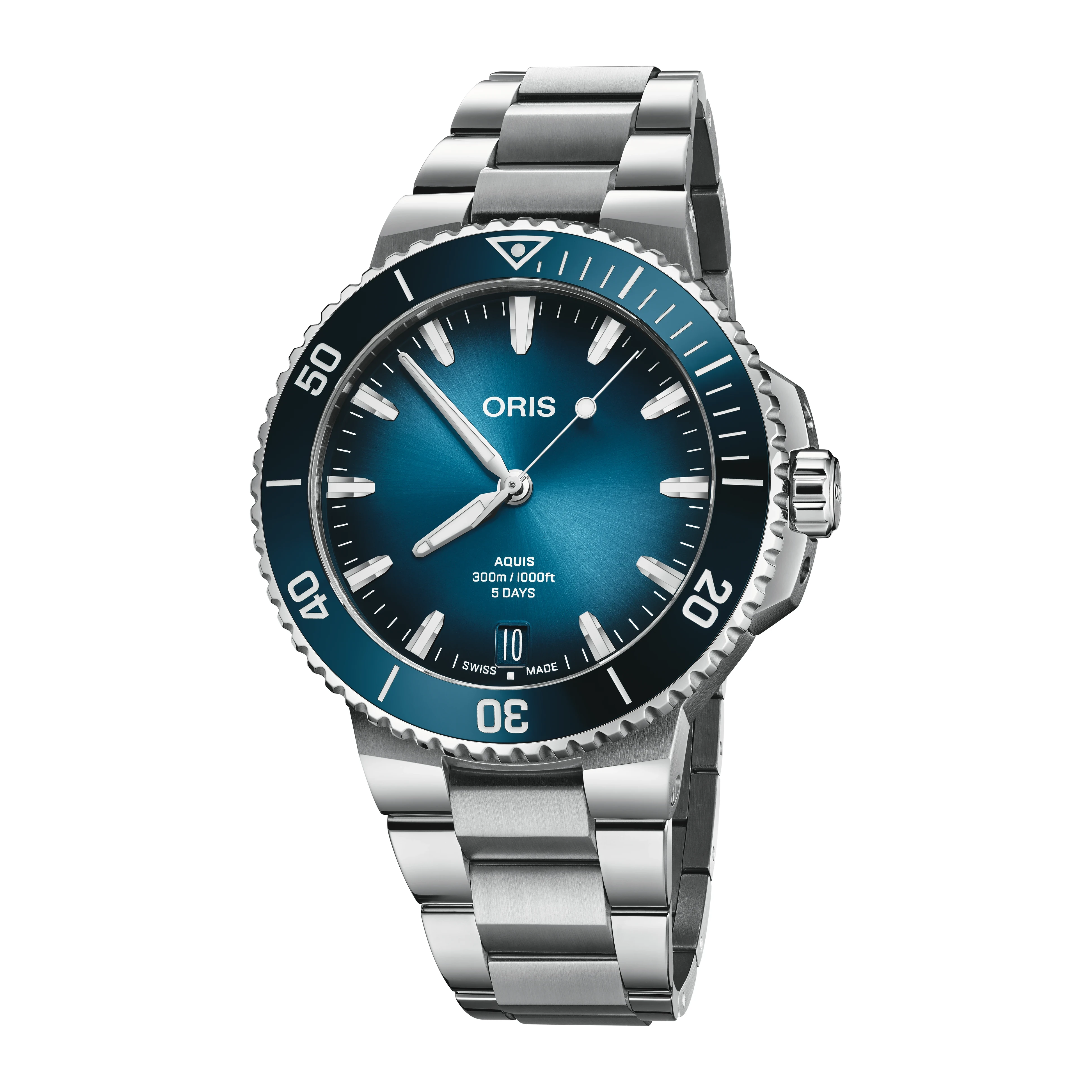 Oris Aquis Date Calibre 400 Automatik Herrenuhr , 01 400 7790 4135-07 8 23 02PEB