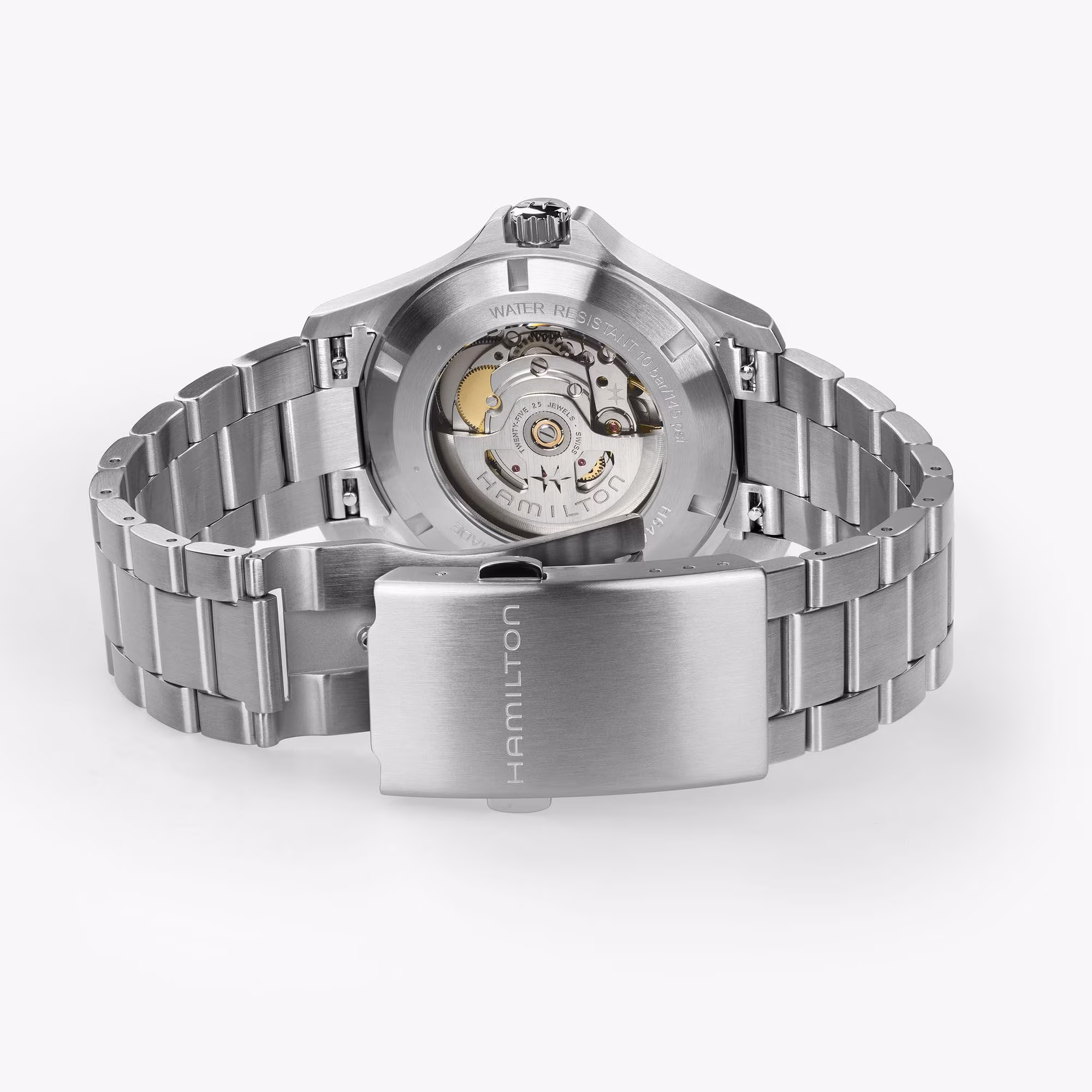 Hamilton Khaki Field King Day-Date 40 mm Blau, Edelstahl, Automatik Herrenuhr H64475140