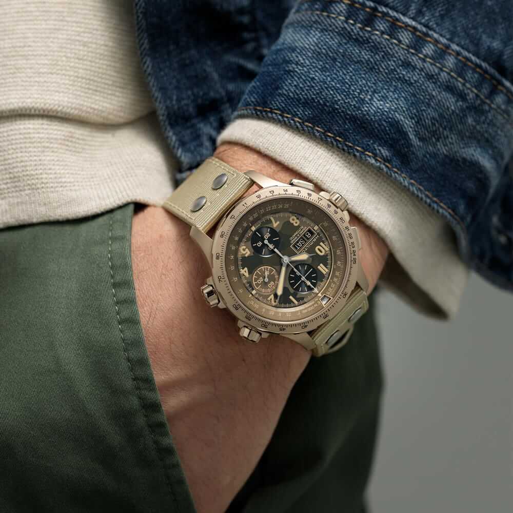 Hamilton Khaki X-Wind Day Date Automatik Chrono H77916920 Herrenuhr