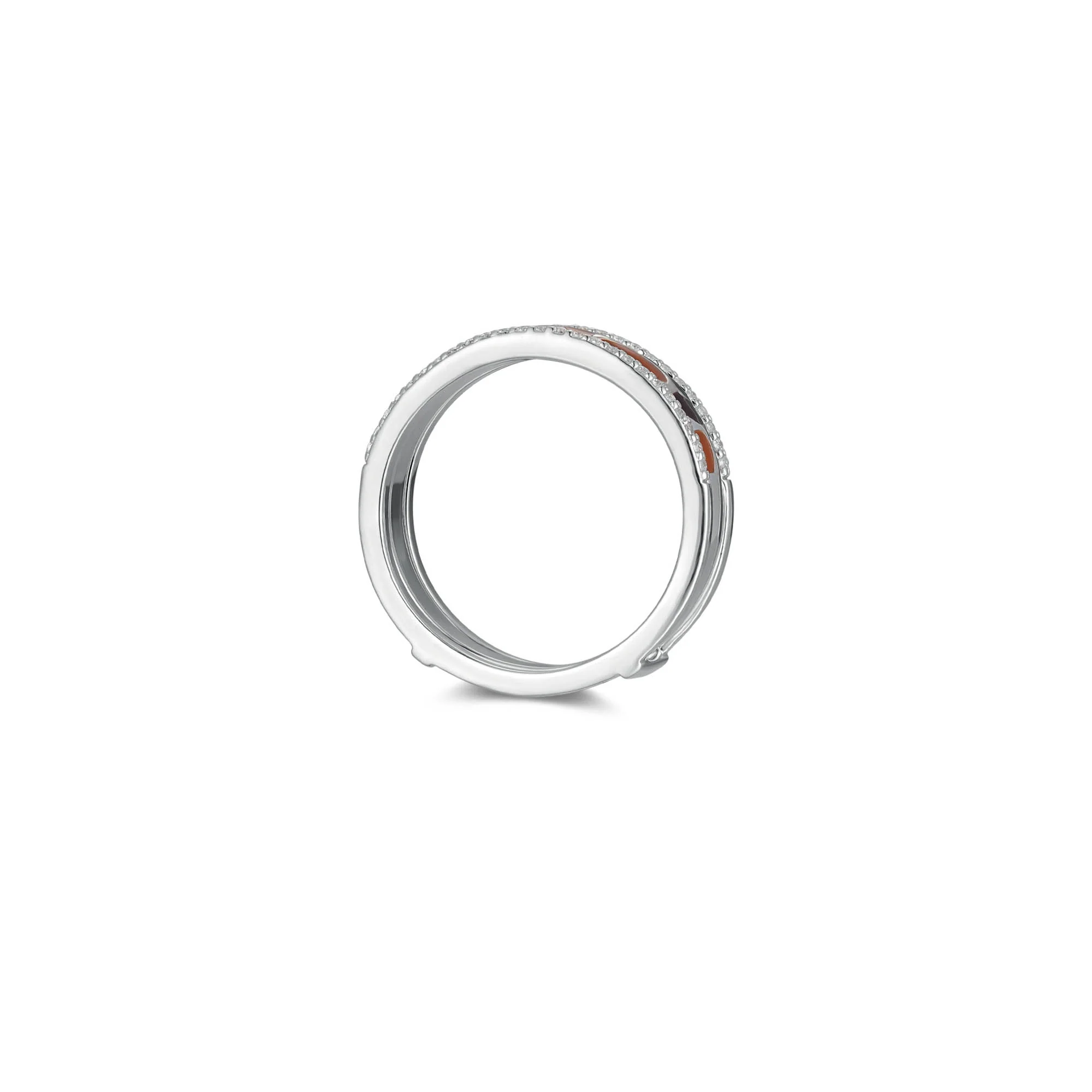 Seinerzeit Ringe Moonshine Safari Ring in rhodiniertem 925 Sterling Silber Gr. 54