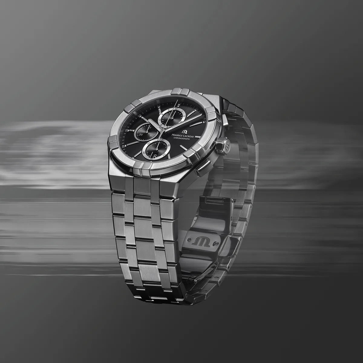 Maurice Lacroix Aikon Quarz Chronograph Herrenuhr AI1118-SS002-330-1