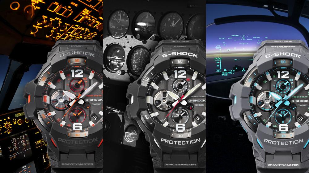 G-SHOCK GRAVITYMASTER Herrenuhr GR-B300-1AER