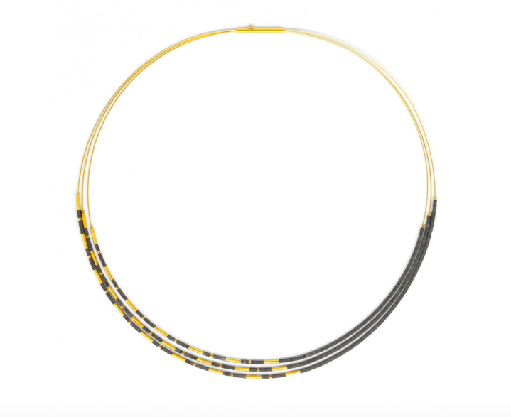 Bernd Wolf Clini Collier Hämatin matt 43cm, 85233276-043